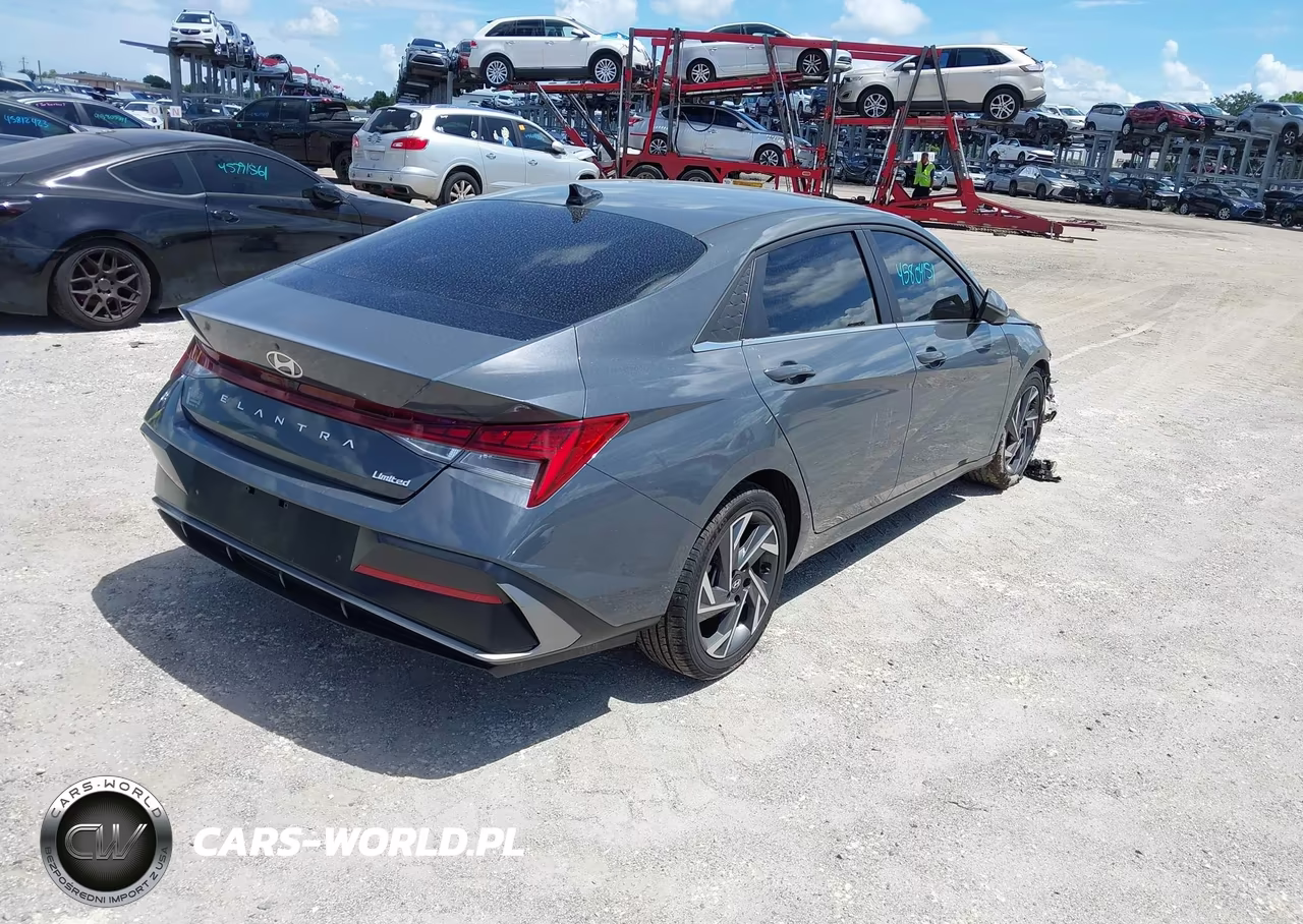 2024 Hyundai Elantra Limited VIN:KMHLP4DG7RU683890 - 4