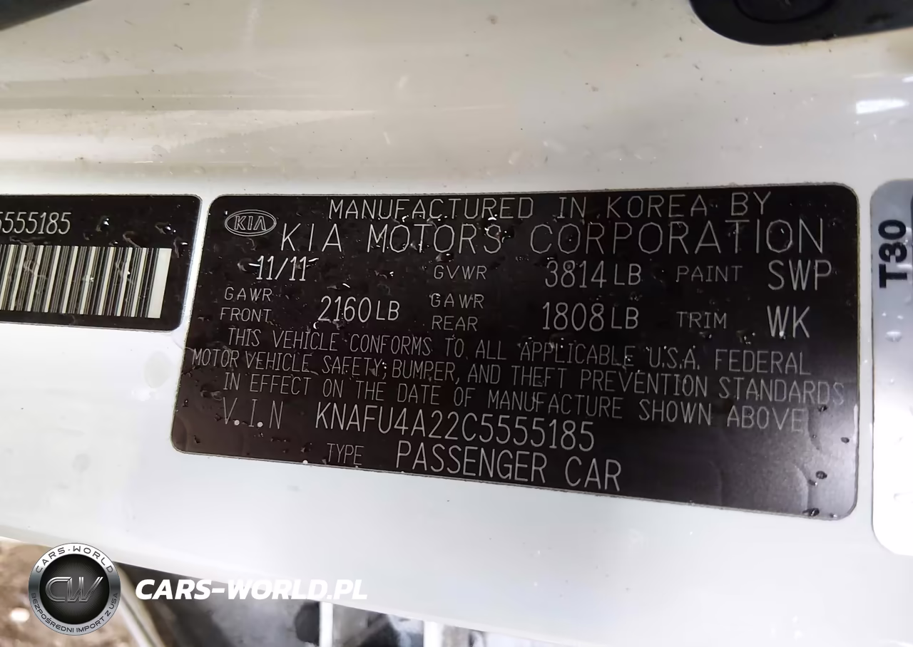 2012 Kia Forte Ex VIN:KNAFU4A22C5555185 - 9
