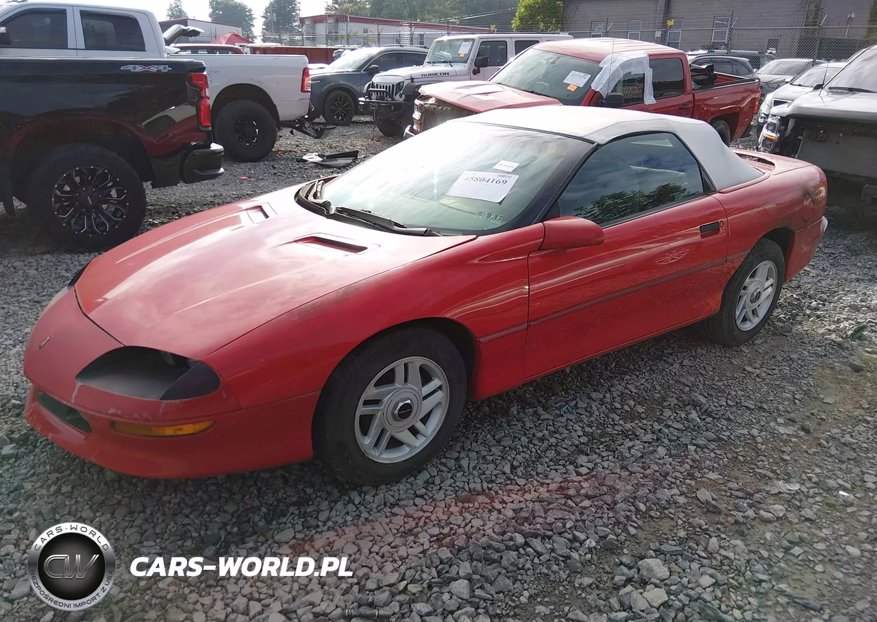 1996 Chevrolet Camaro Rs VIN:2G1FP32K0T2151552 - 2
