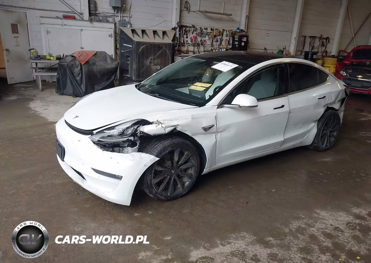 2018 Tesla Model 3 Long Range-Mid Range VIN:5YJ3E1EA4JF169463 - 2