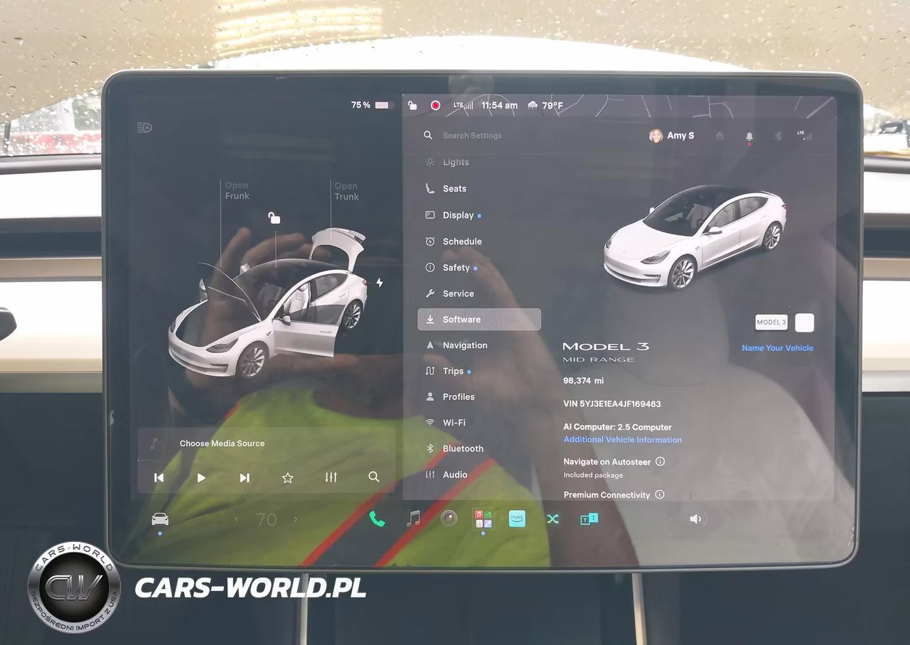2018 Tesla Model 3 Long Range-Mid Range VIN:5YJ3E1EA4JF169463 - 7