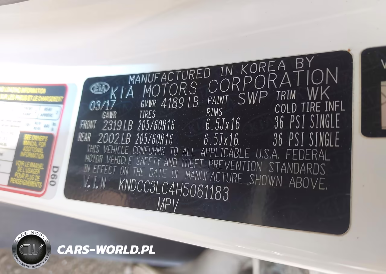 2017 Kia Niro Ex VIN:KNDCC3LC4H5061183 - 9