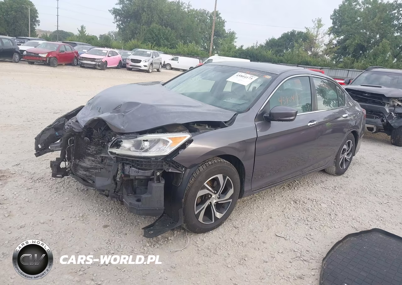 2016 Honda Accord Lx VIN:1HGCR2F38GA069377 - 2