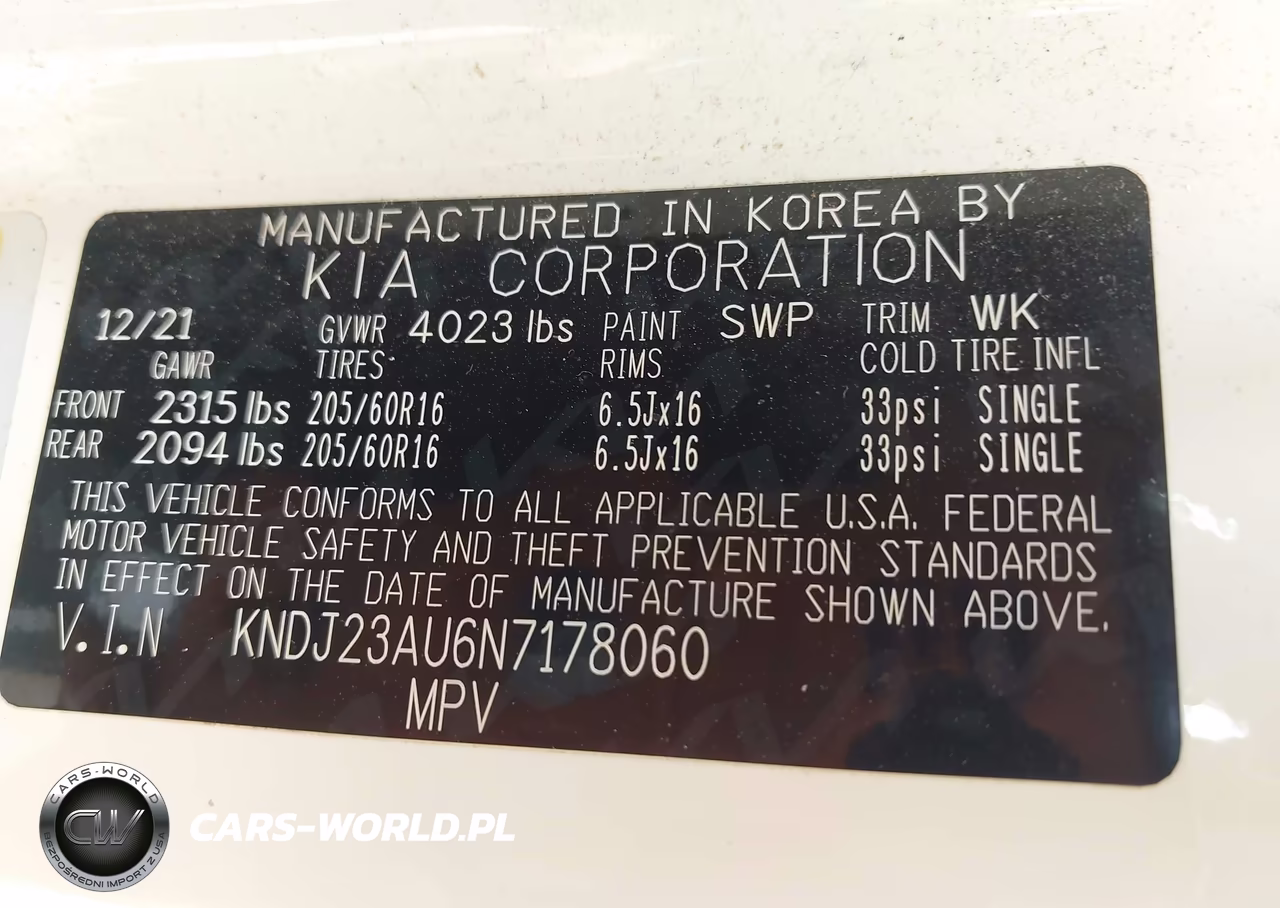 2022 Kia Soul Lx VIN:KNDJ23AU6N7178060 - 9