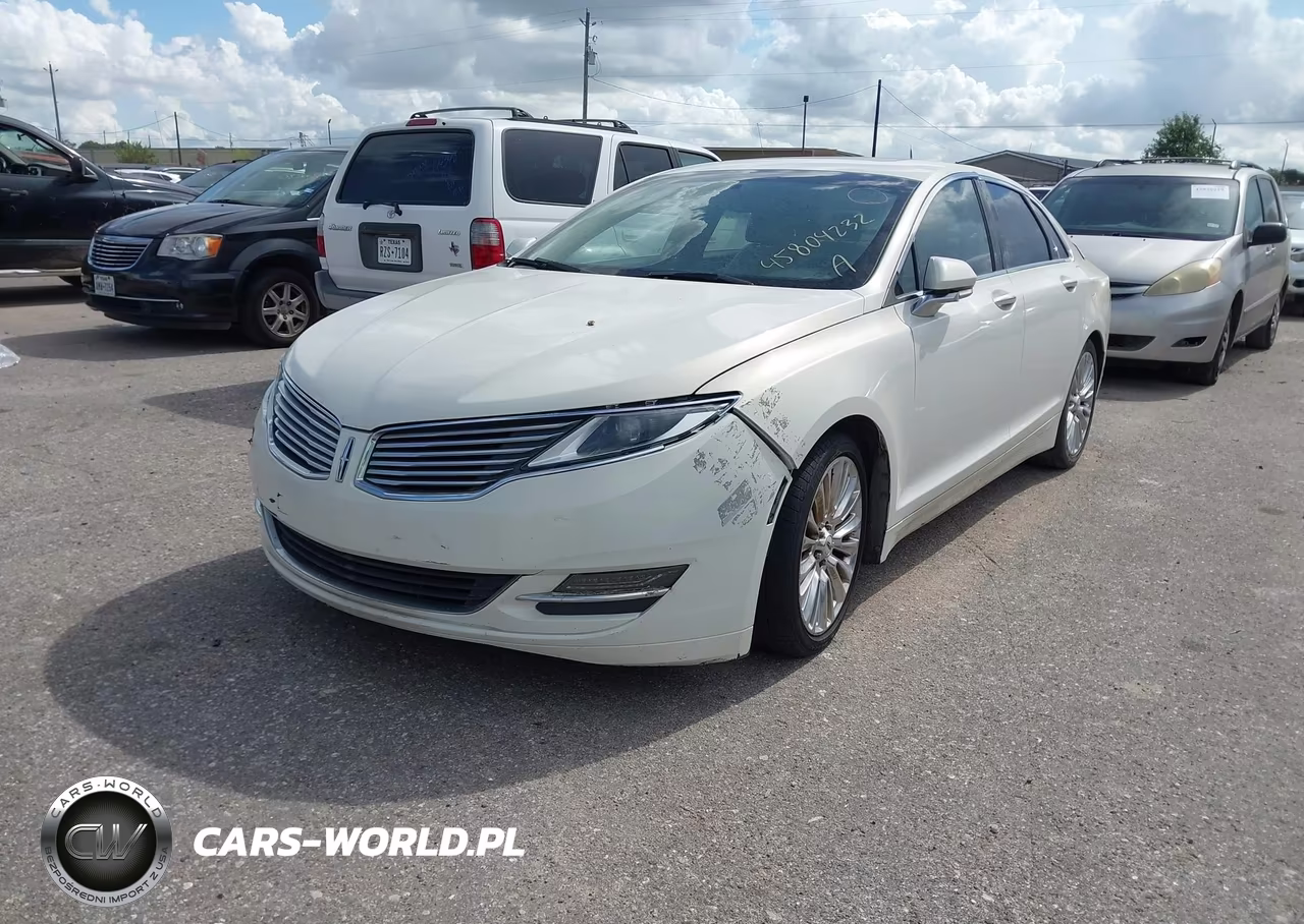 2013 Lincoln Mkz VIN:3LN6L2G95DR825129 - 2