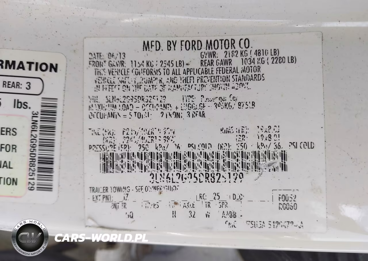 2013 Lincoln Mkz VIN:3LN6L2G95DR825129 - 9