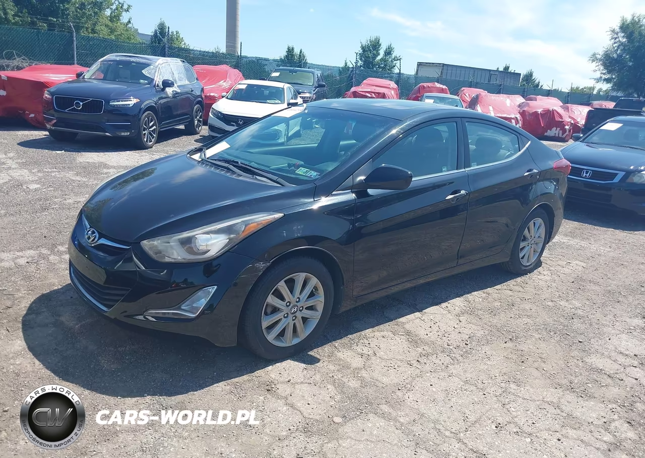 2015 Hyundai Elantra Se VIN:KMHDH4AE3FU236182 - 2
