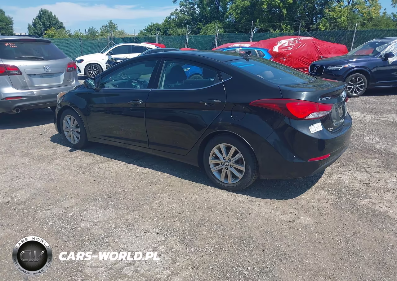 2015 Hyundai Elantra Se VIN:KMHDH4AE3FU236182 - 3