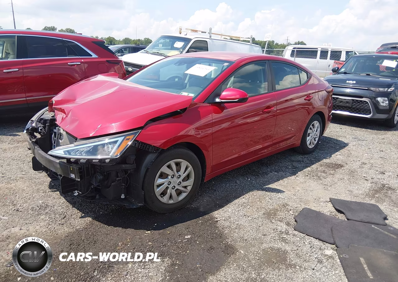 2020 Hyundai Elantra Se VIN:KMHD74LF4LU995489 - 2