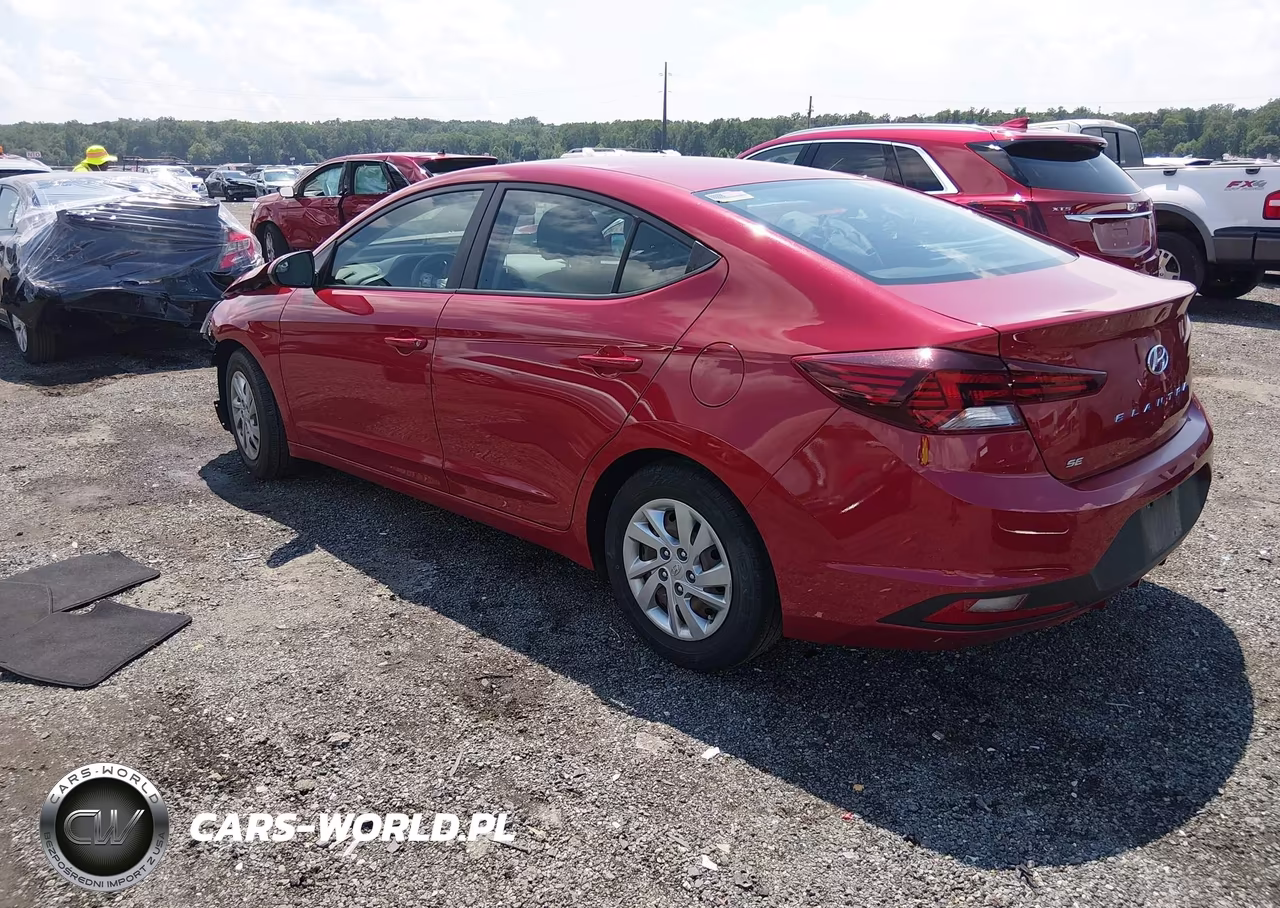 2020 Hyundai Elantra Se VIN:KMHD74LF4LU995489 - 3