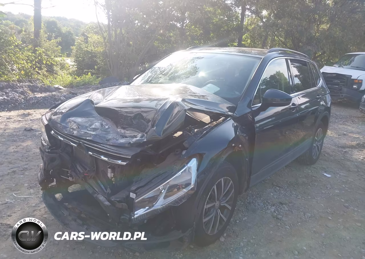 2019 Volkswagen Tiguan 2.0T Se-2.0T Sel-2.0T Sel R-Line-2.0T Sel R-Line Black VIN:3VV3B7AX2KM129712 - 2