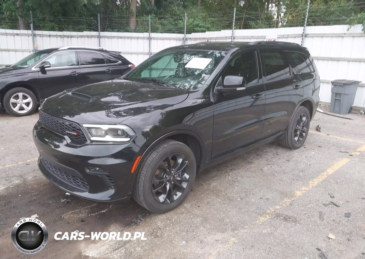 2021 Dodge Durango Gt Plus Awd VIN:1C4RDJDG2MC805155 - 2