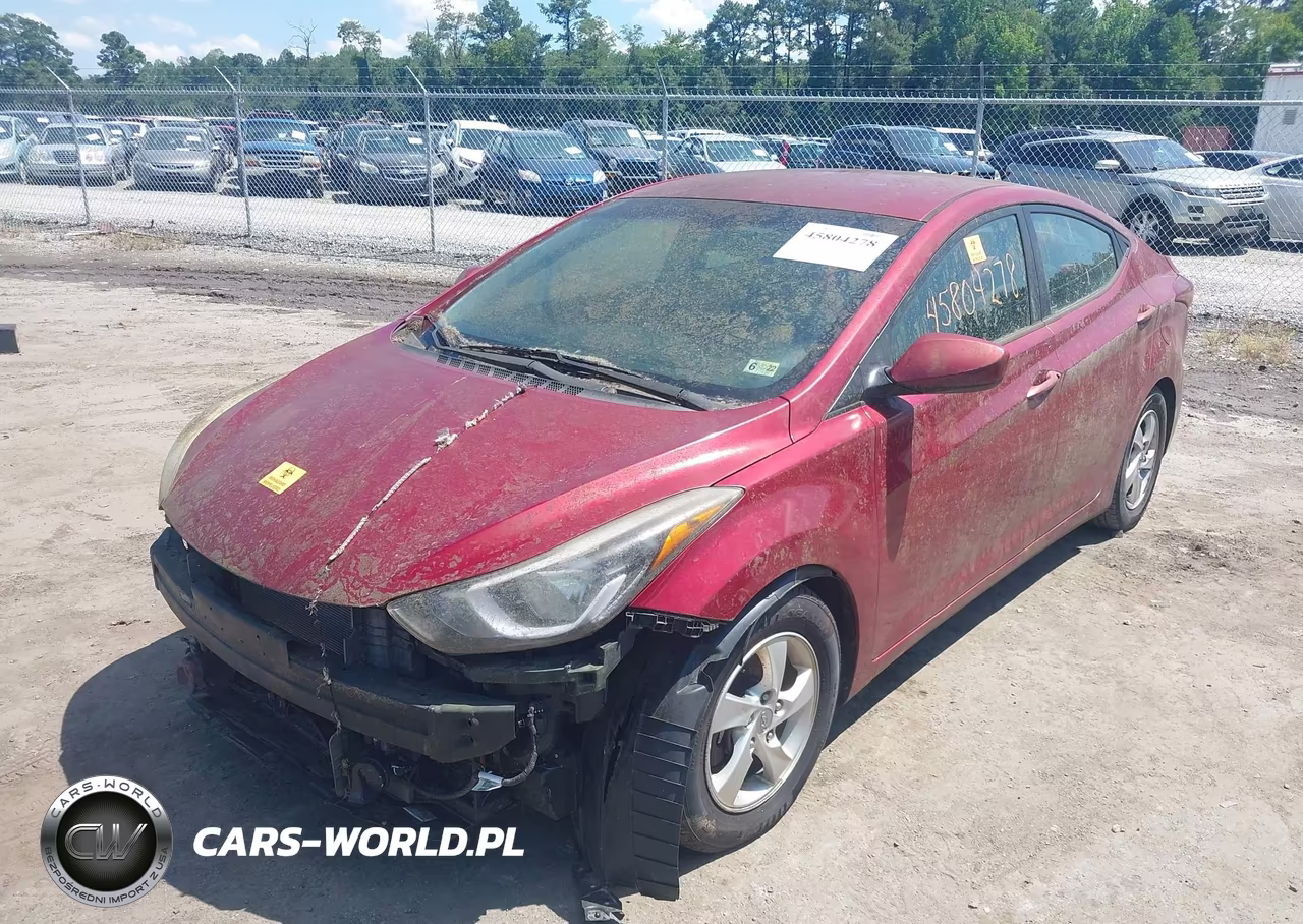 2015 Hyundai Elantra Se VIN:5NPDH4AE3FH573479 - 2