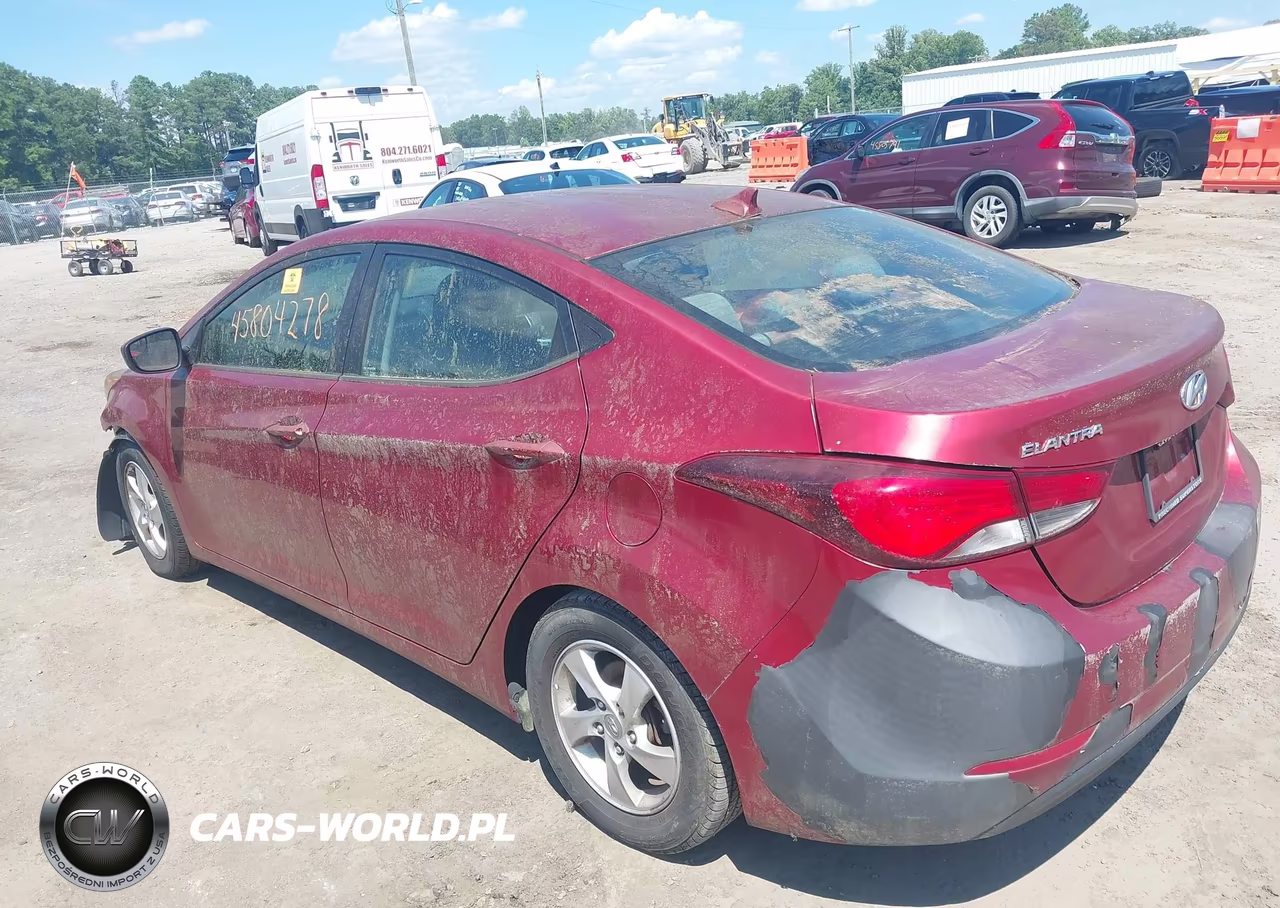 2015 Hyundai Elantra Se VIN:5NPDH4AE3FH573479 - 3