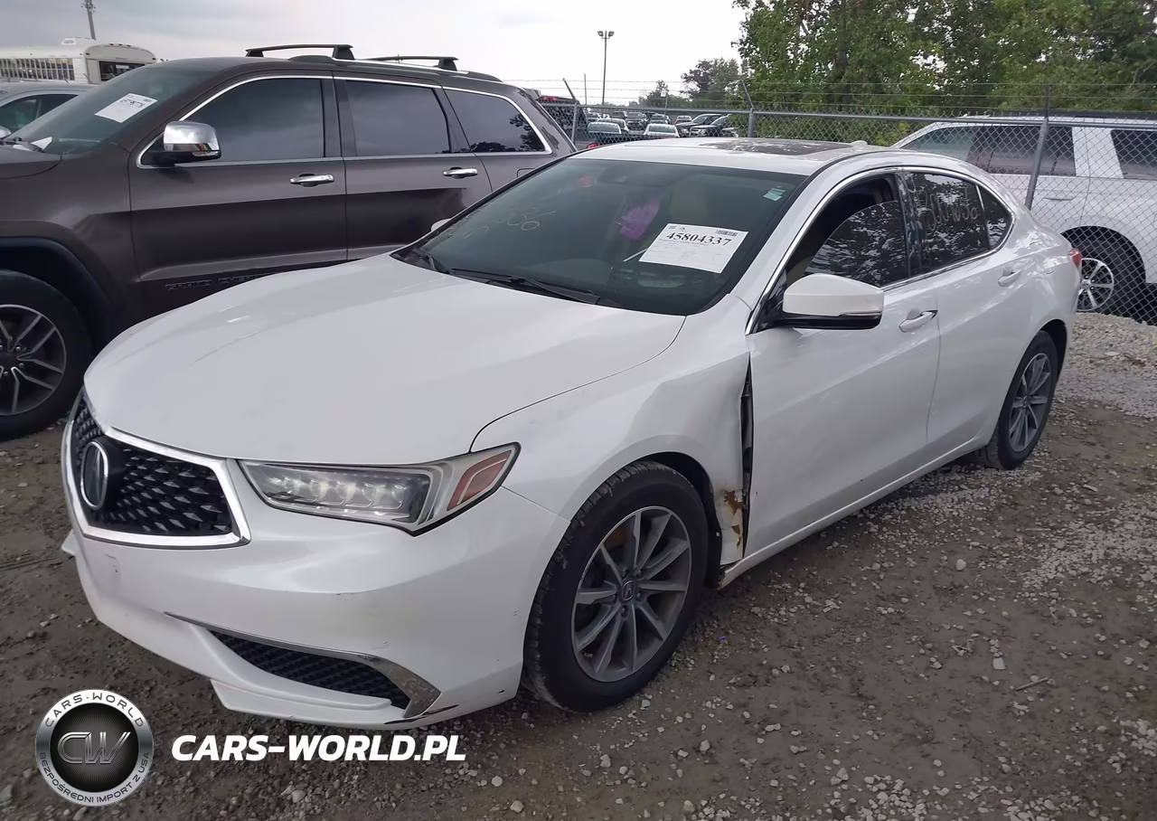 2018 Acura Tlx VIN:19UUB1F33JA007475 - 2