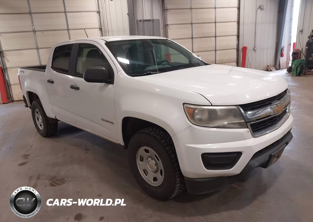 2016 Chevrolet Colorado 4Wd Wt VIN:1GCGTBE32G1233953 - 1