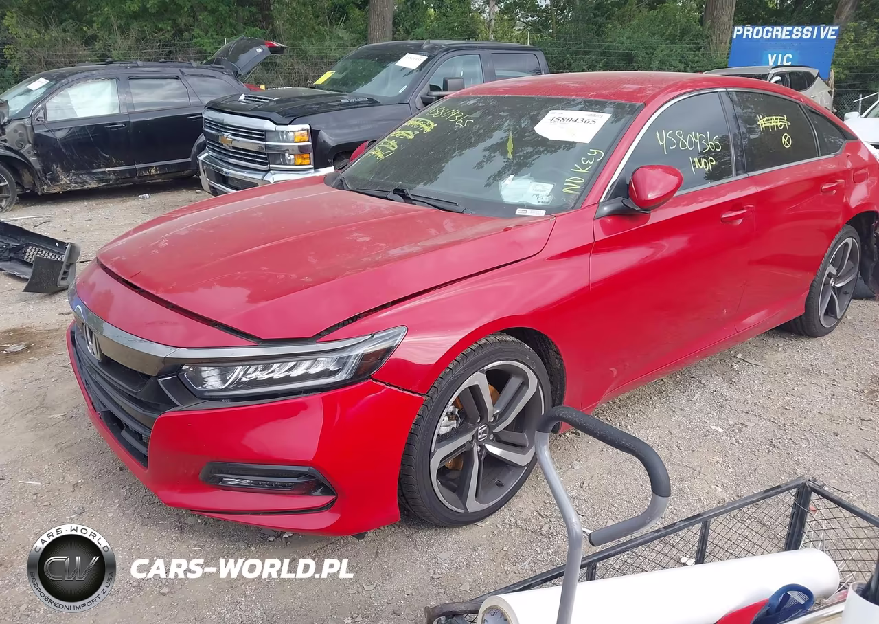2018 Honda Accord Sport VIN:1HGCV1F38JA114461 - 2