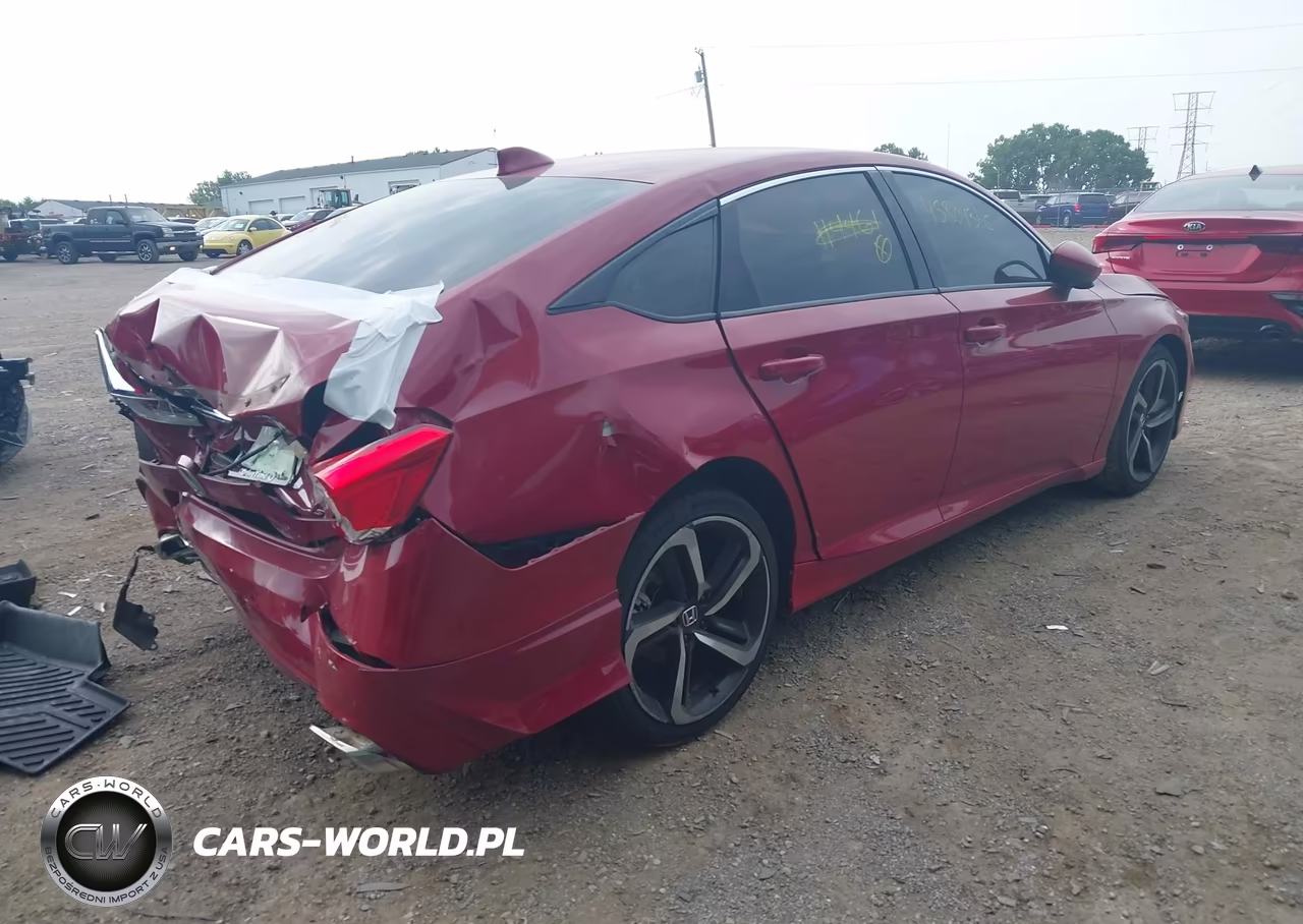 2018 Honda Accord Sport VIN:1HGCV1F38JA114461 - 4