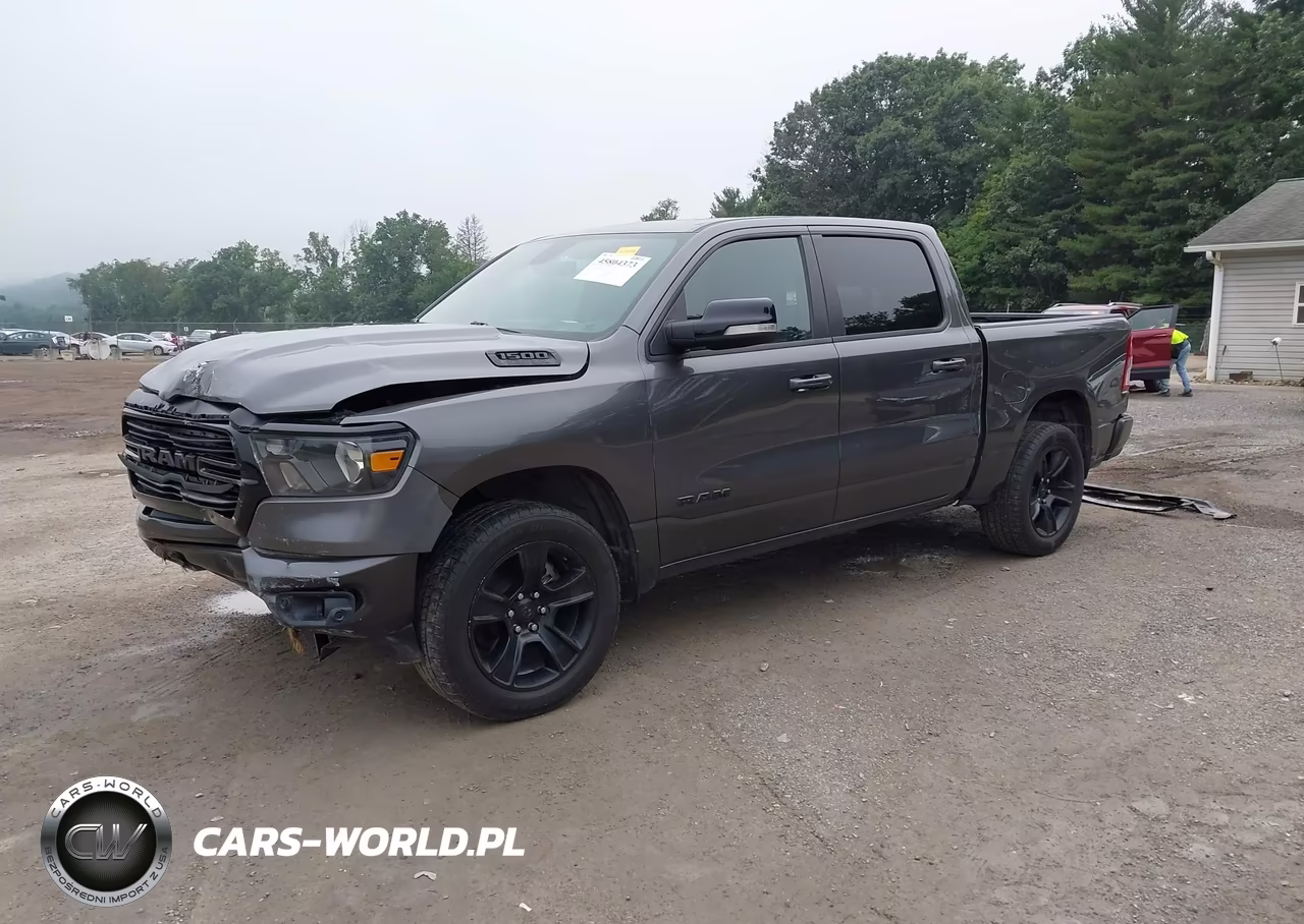 2021 Ram 1500 Big Horn 4X4 5'7 Box VIN:1C6SRFFT5MN587816 - 2