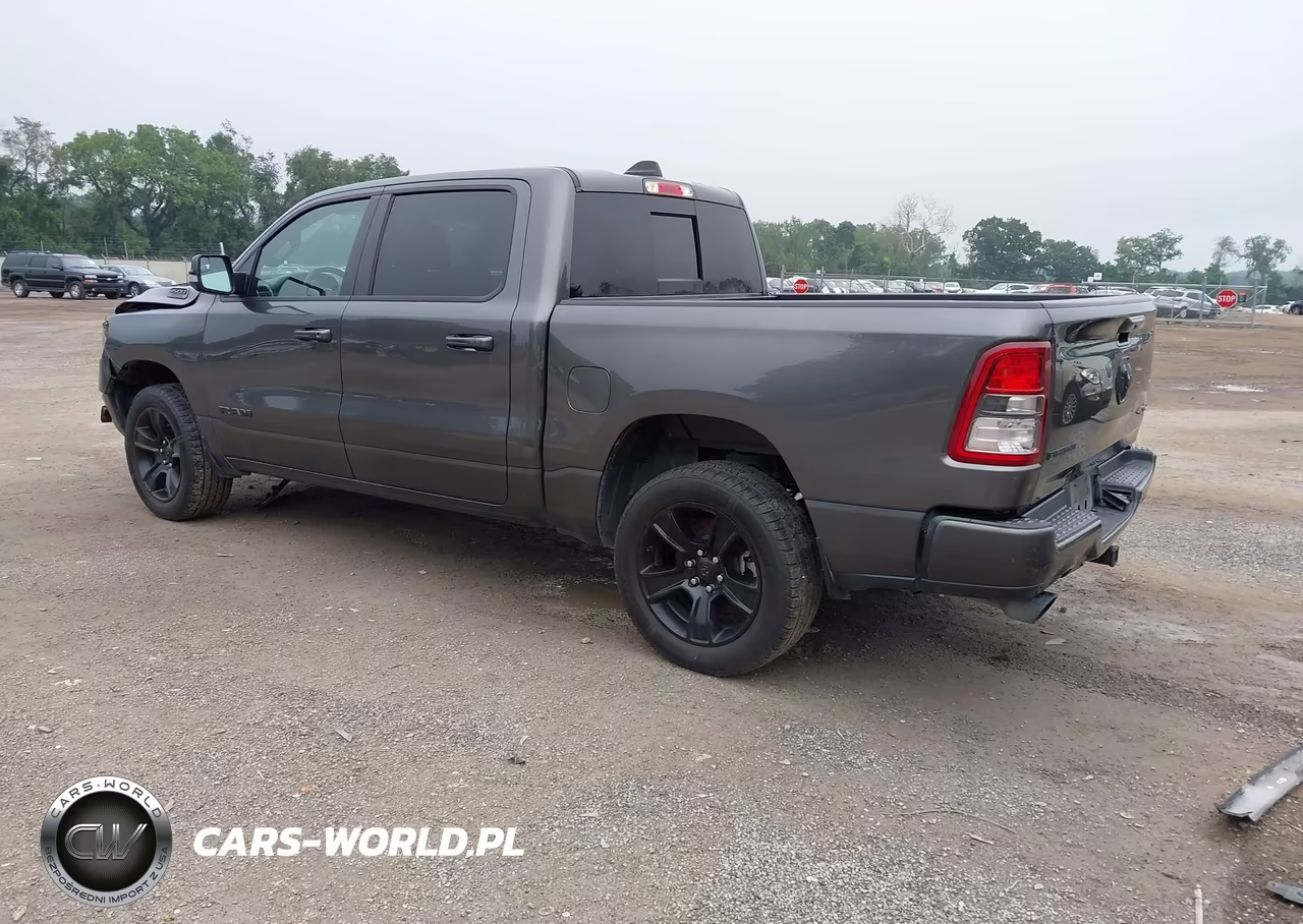 2021 Ram 1500 Big Horn 4X4 5'7 Box VIN:1C6SRFFT5MN587816 - 3