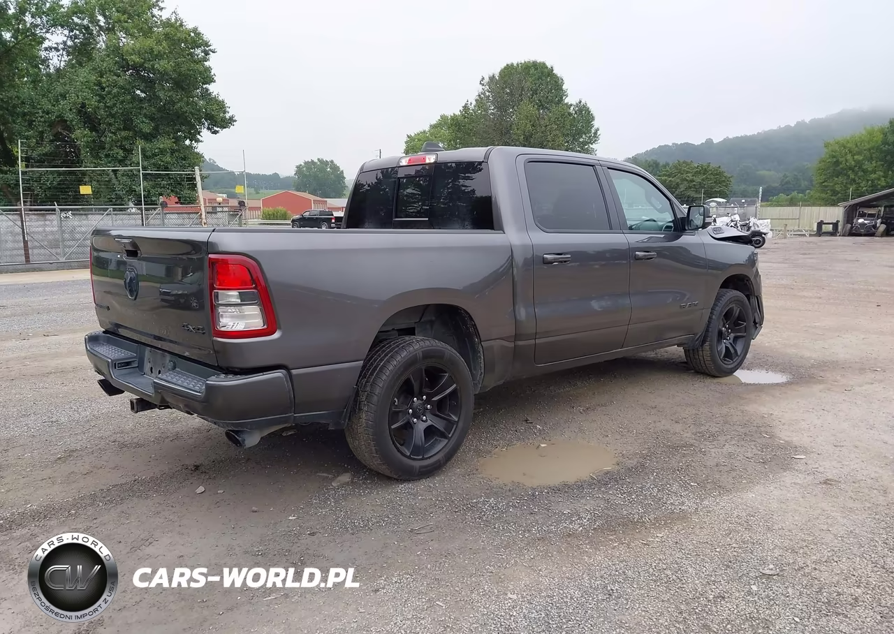 2021 Ram 1500 Big Horn 4X4 5'7 Box VIN:1C6SRFFT5MN587816 - 4