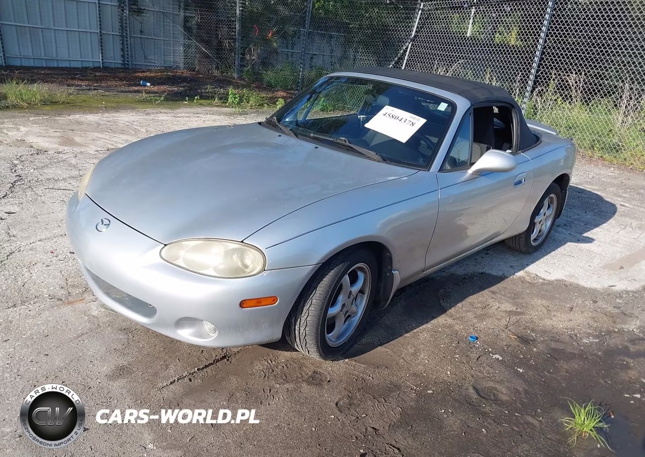 2002 Mazda Mx-5 Miata Cloth-Ls-Se VIN:JM1NB353520232343 - 2