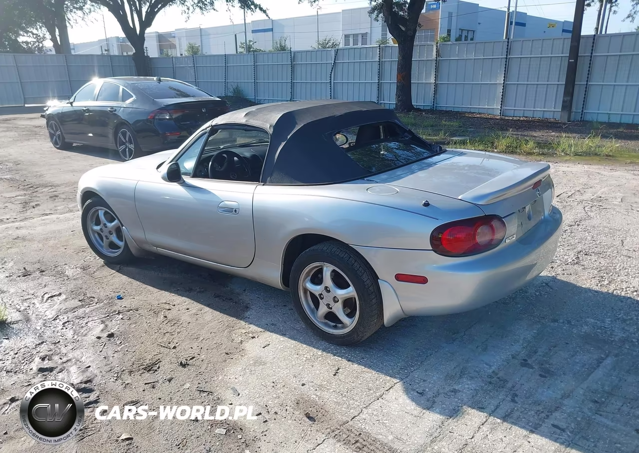 2002 Mazda Mx-5 Miata Cloth-Ls-Se VIN:JM1NB353520232343 - 3