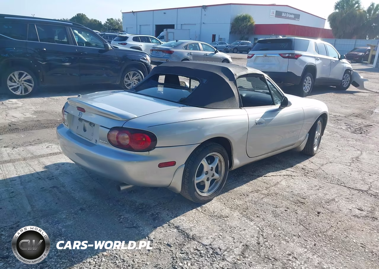 2002 Mazda Mx-5 Miata Cloth-Ls-Se VIN:JM1NB353520232343 - 4