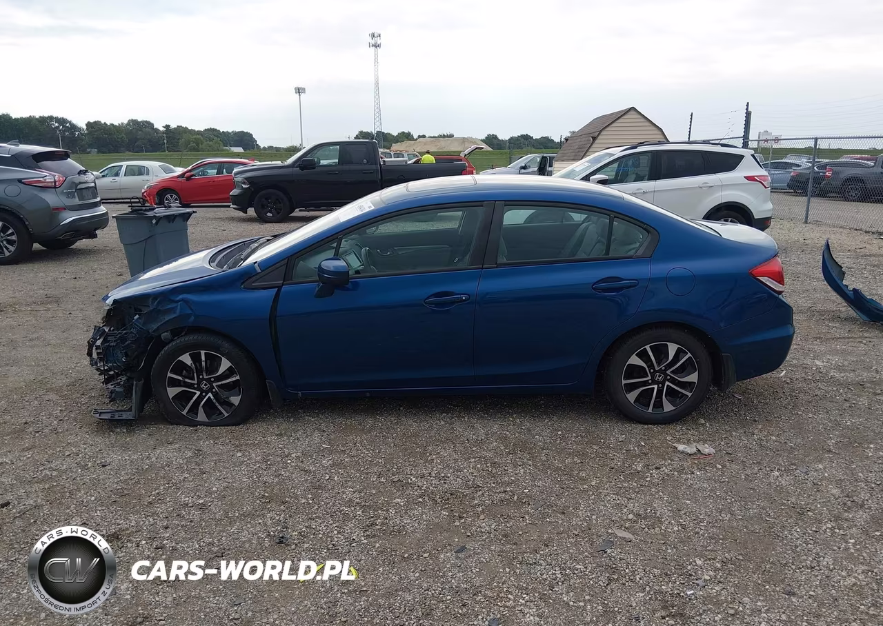 2015 Honda Civic Ex VIN:19XFB2F80FE078761 - 15