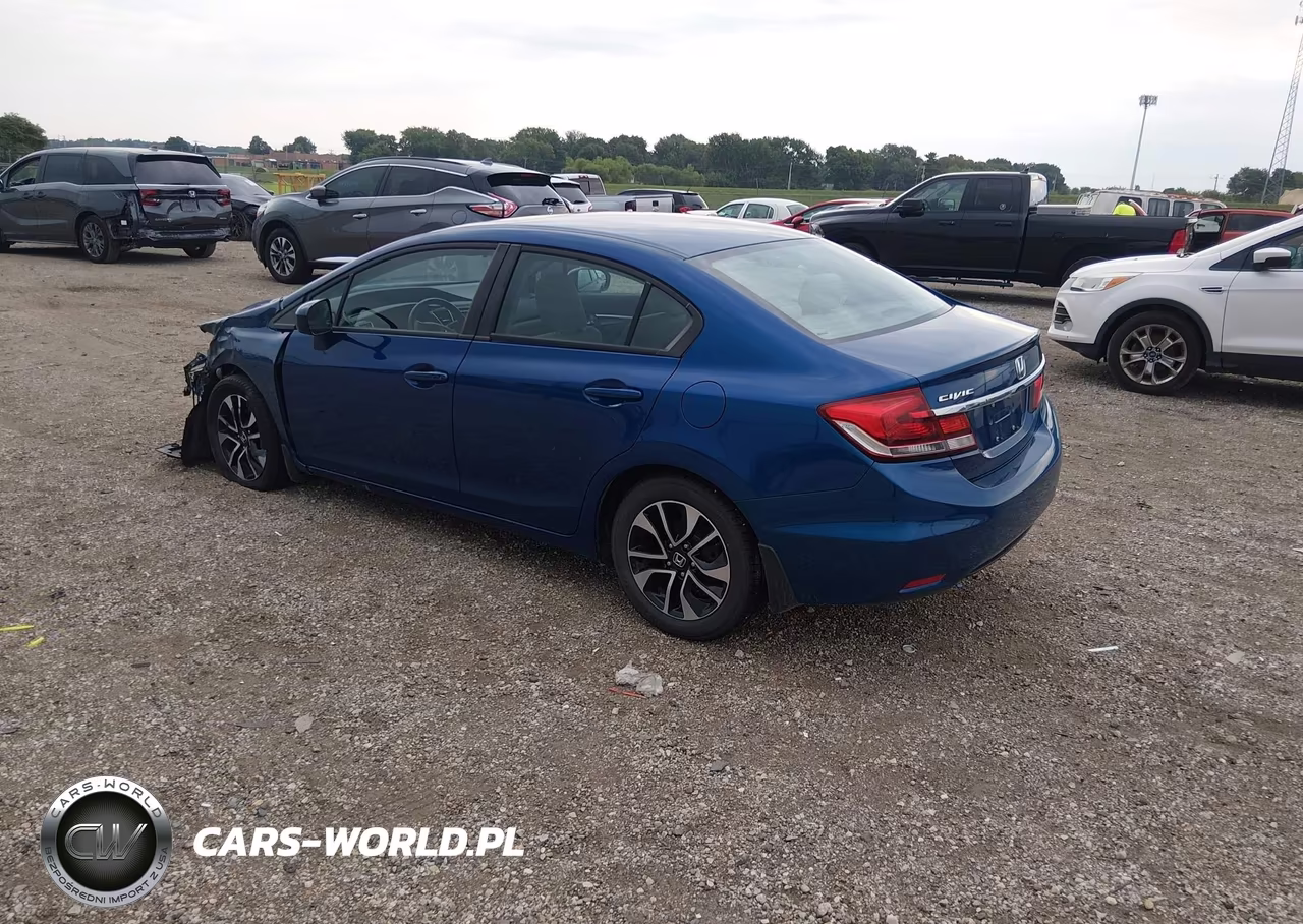 2015 Honda Civic Ex VIN:19XFB2F80FE078761 - 3