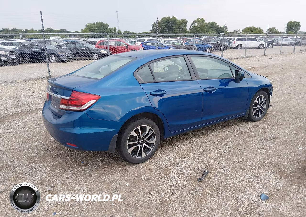 2015 Honda Civic Ex VIN:19XFB2F80FE078761 - 4