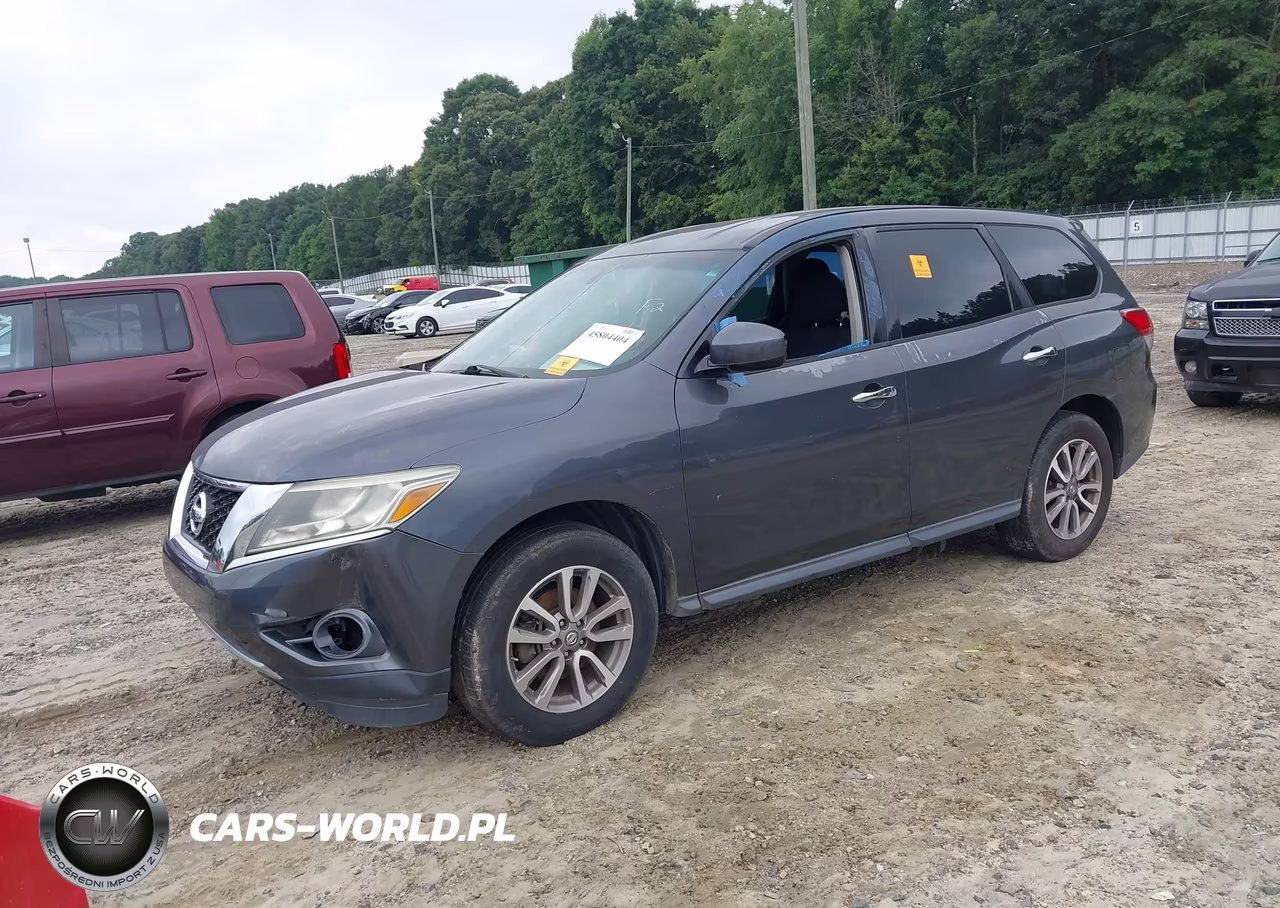 2014 Nissan Pathfinder S VIN:5N1AR2MN4EC621402 - 2