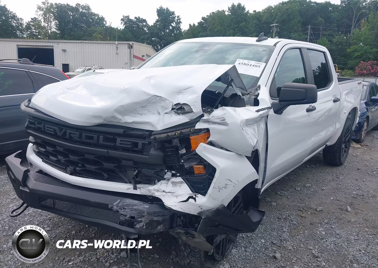2023 Chevrolet Silverado 1500 4Wd Short Bed Custom VIN:1GCPDBEK9PZ165477 - 2