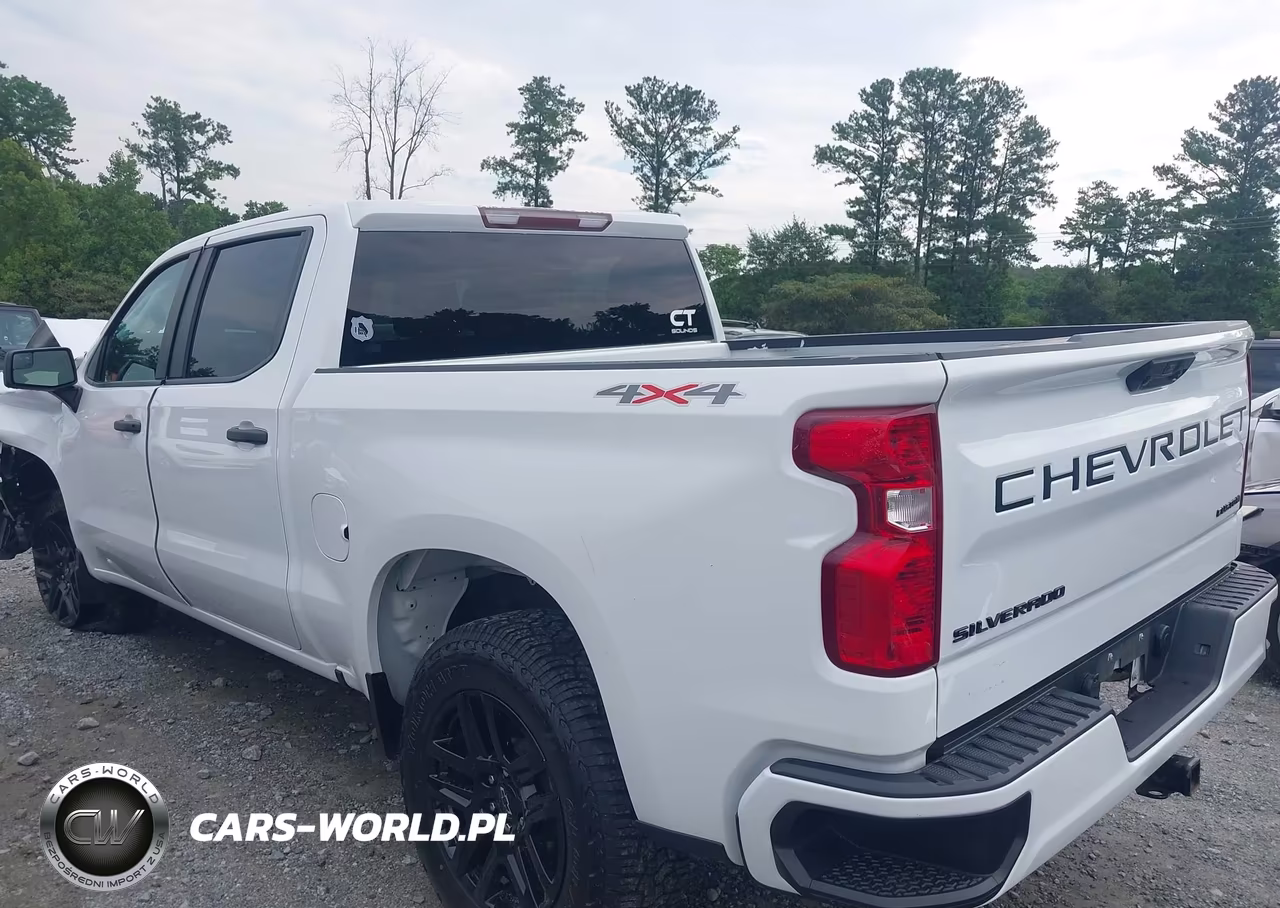 2023 Chevrolet Silverado 1500 4Wd Short Bed Custom VIN:1GCPDBEK9PZ165477 - 3