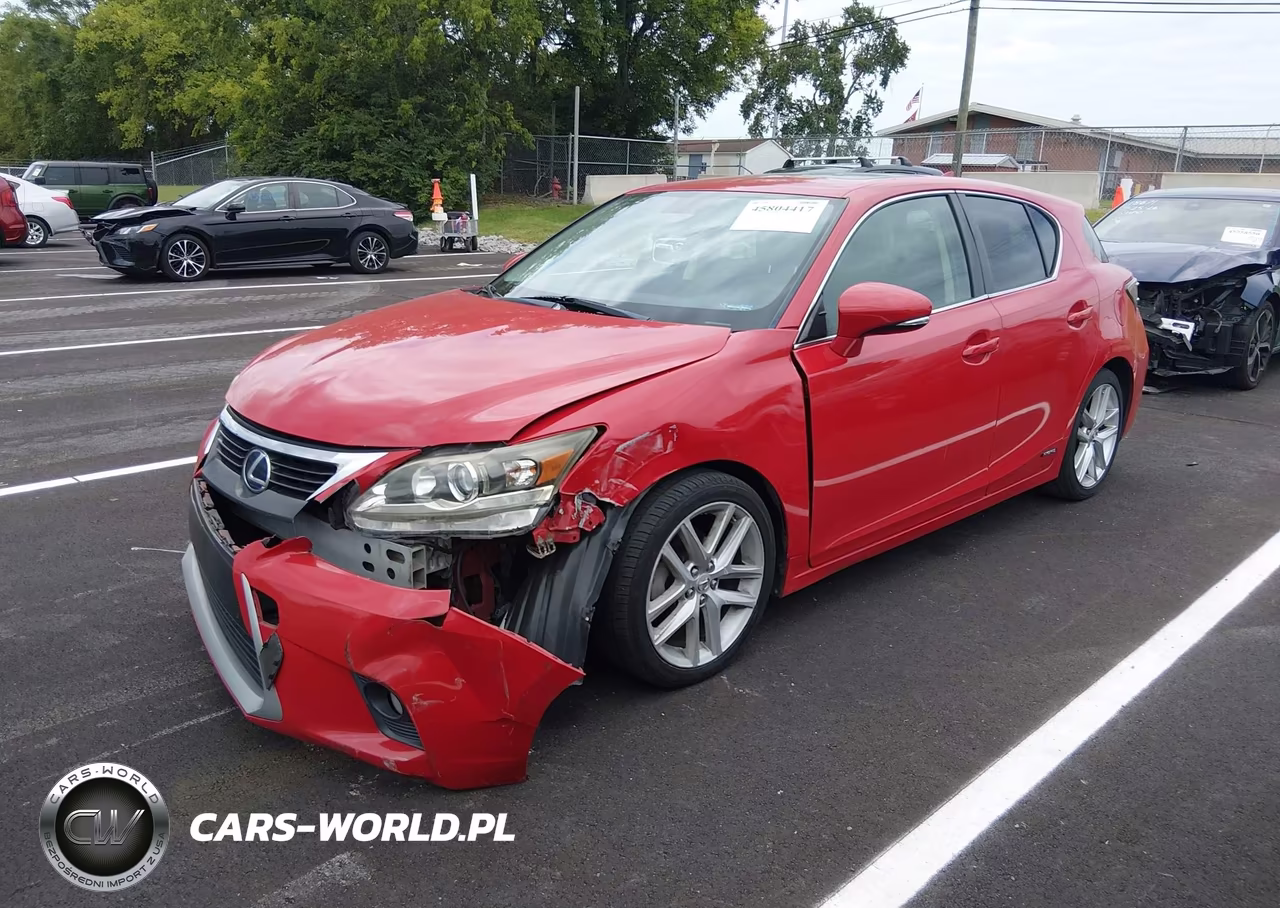 2014 Lexus Ct 200H VIN:JTHKD5BH7E2197904 - 2