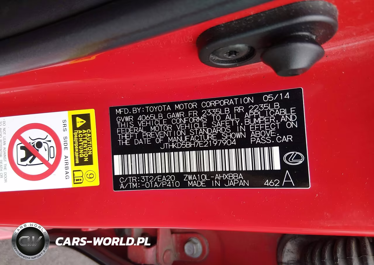 2014 Lexus Ct 200H VIN:JTHKD5BH7E2197904 - 9