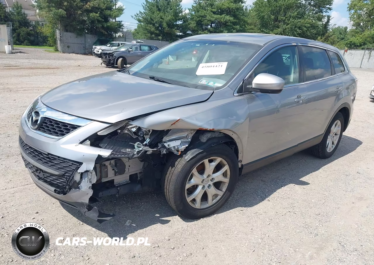 2012 Mazda Cx-9 Touring VIN:JM3TB3CV6C0345738 - 2