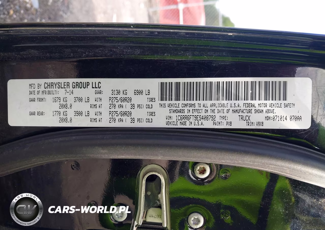 2014 Ram 1500 Express VIN:1C6RR6FT9ES408792 - 9