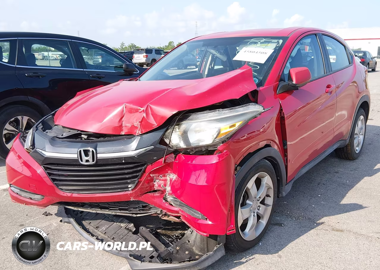 2016 Honda Hr-V Lx VIN:3CZRU5H38GM709722 - 2