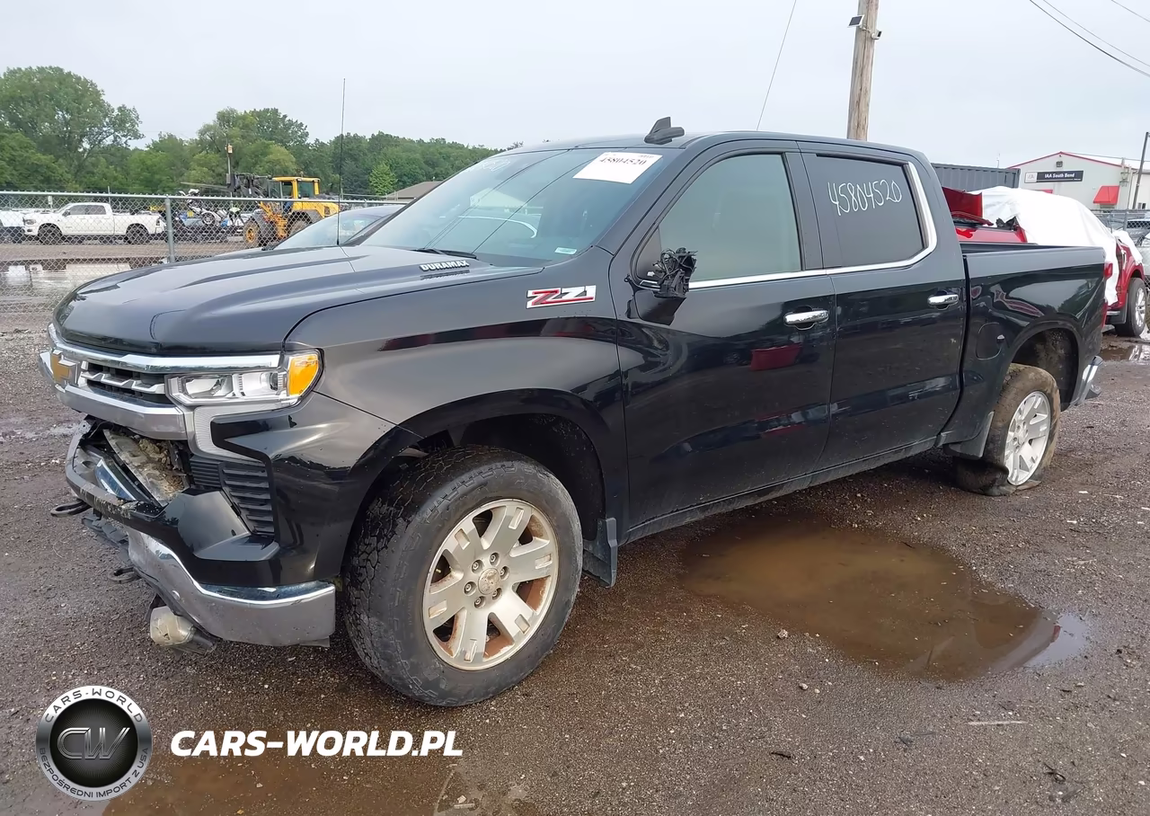 2022 Chevrolet Silverado 1500 4Wd Short Bed Ltz VIN:1GCUDGET9NZ553072 - 2