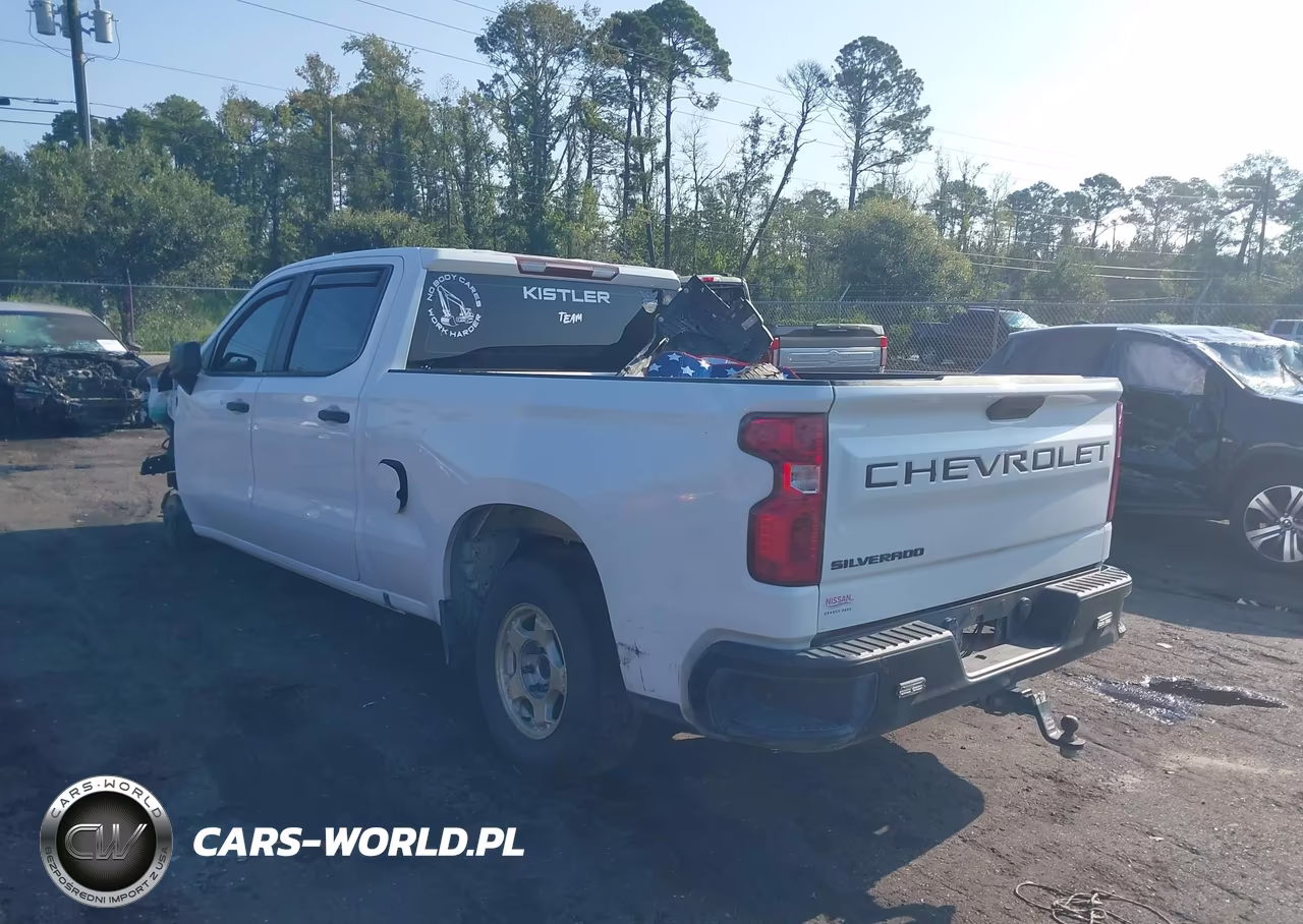 2019 Chevrolet Silverado 1500 Work Truck VIN:1GCPWAEH2KZ318430 - 3