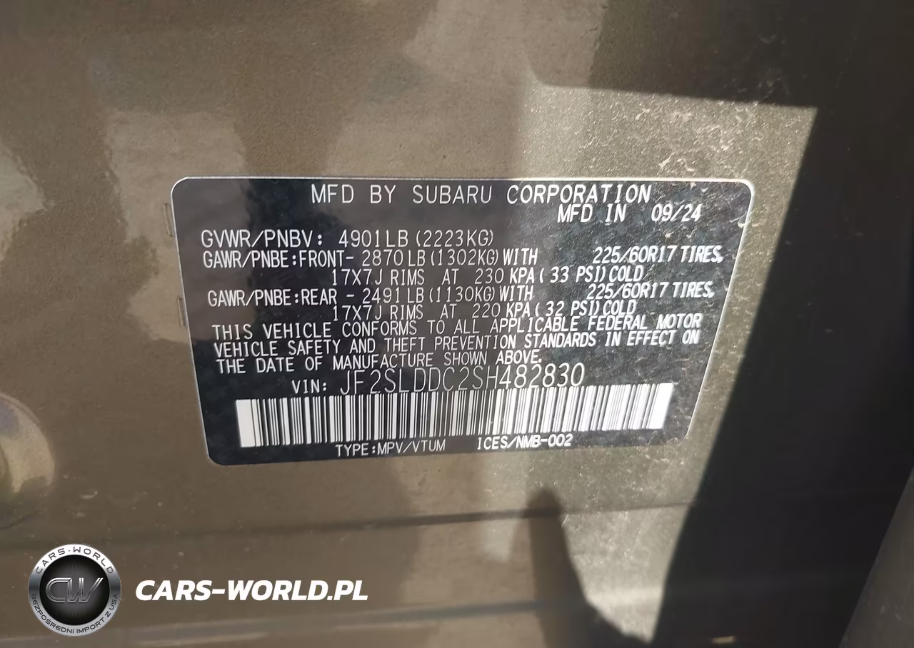 2025 Subaru Forester Premium VIN:JF2SLDDC2SH482830 - 9