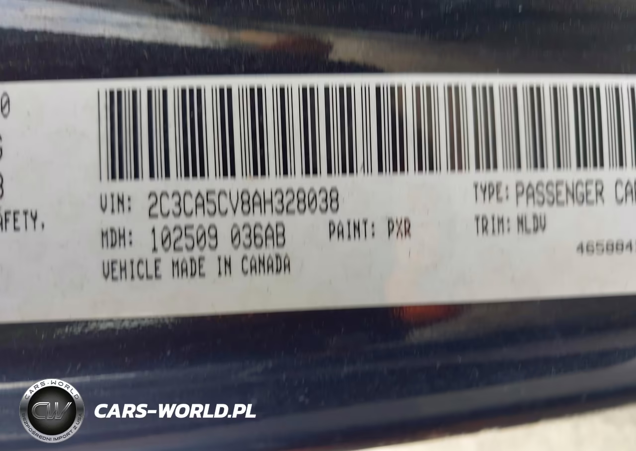 2010 Chrysler 300 Touring-Signature Series-Executive Series VIN:2C3CA5CV8AH328038 - 9