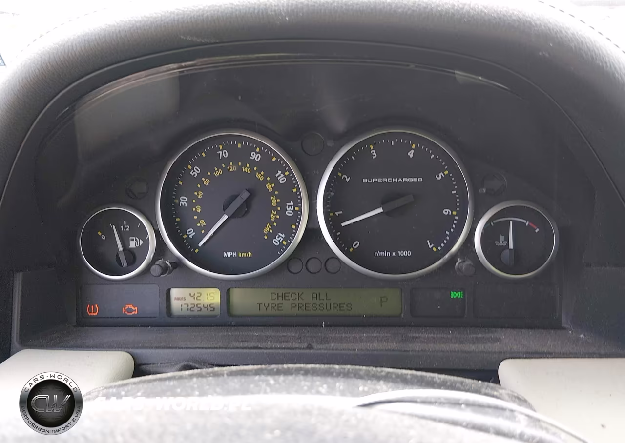 2008 Land Rover Range Rover Supercharged VIN:SALMF13438A279172 - 7