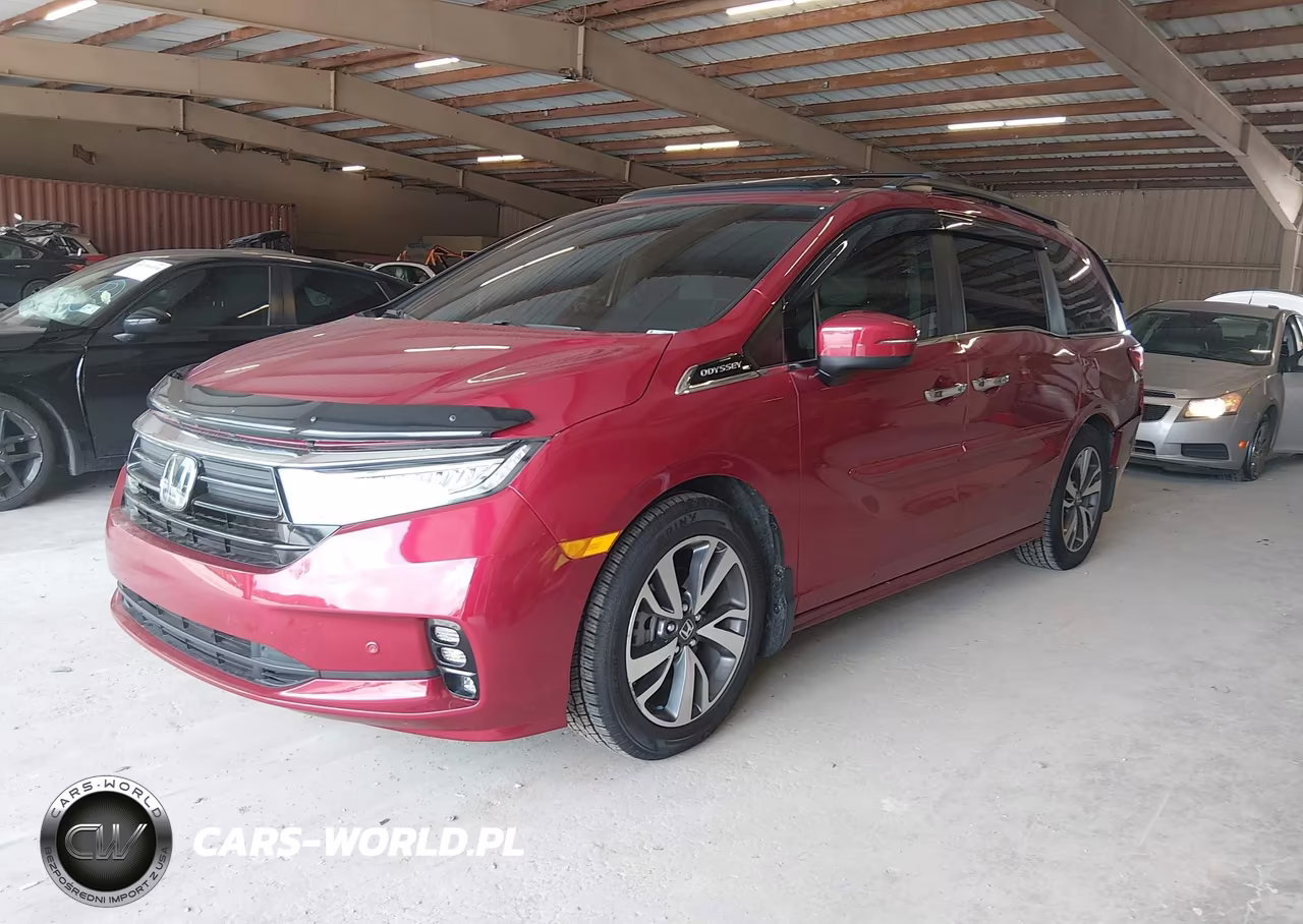 2022 Honda Odyssey Touring VIN:5FNRL6H84NB057547 - 2