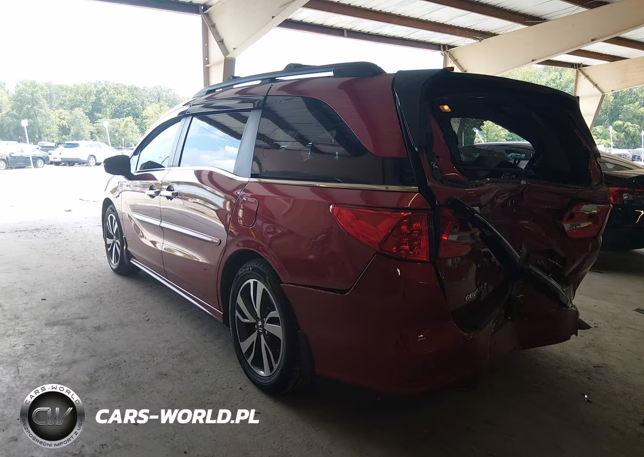 2022 Honda Odyssey Touring VIN:5FNRL6H84NB057547 - 3