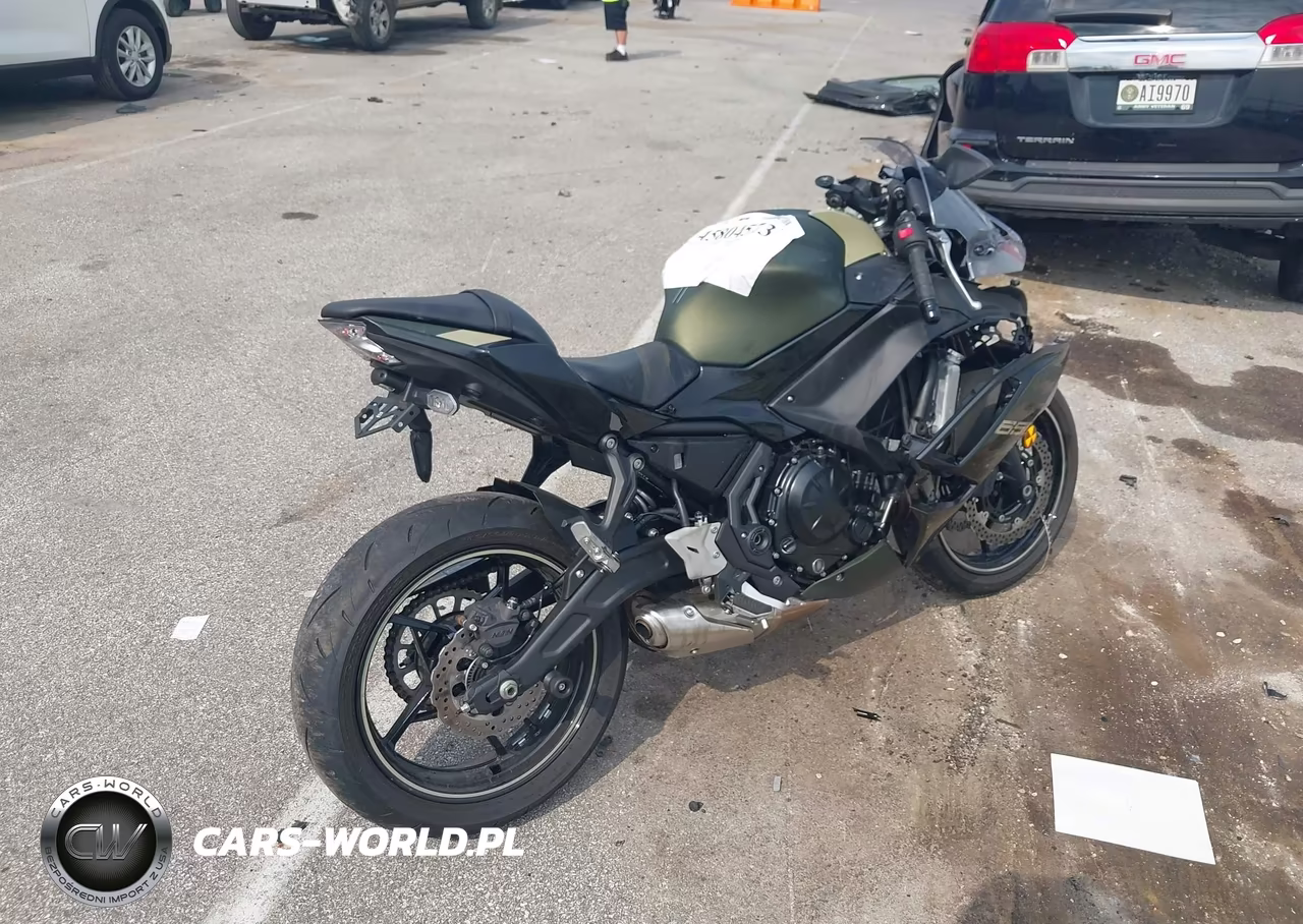 2024 Kawasaki Ex650 R VIN:ML5EXER18RDAD5507 - 4