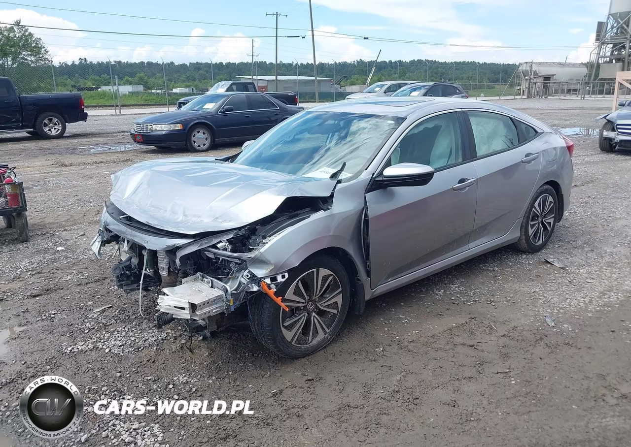 2016 Honda Civic Ex-L VIN:19XFC1F75GE020743 - 2