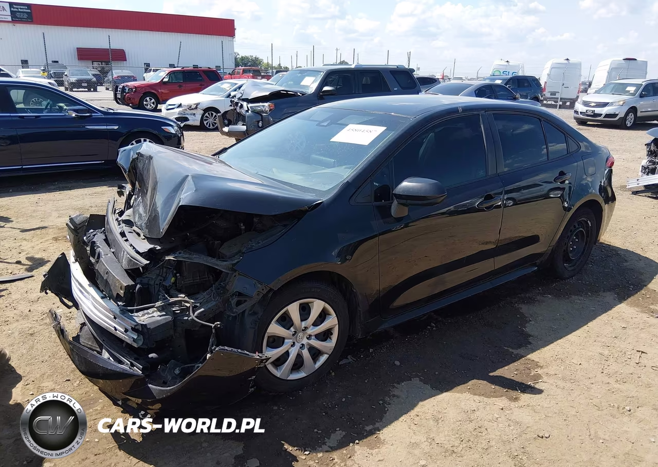 2020 Toyota Corolla Le VIN:5YFEPRAE3LP077553 - 2