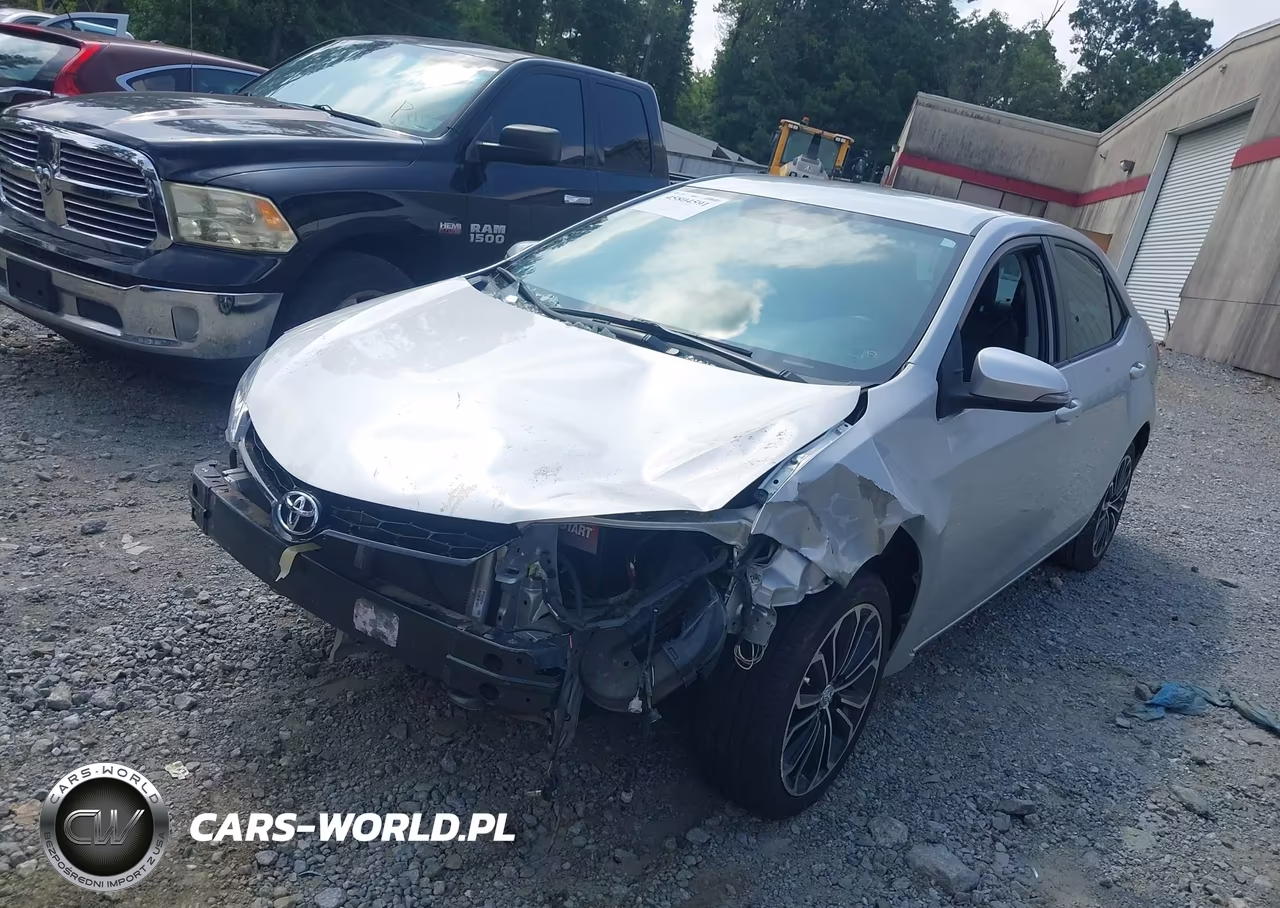 2015 Toyota Corolla S Plus VIN:2T1BURHE3FC452623 - 2